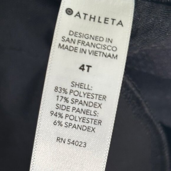 Athleta Quest Jogger pants, black size 4T - Picture 5 of 7